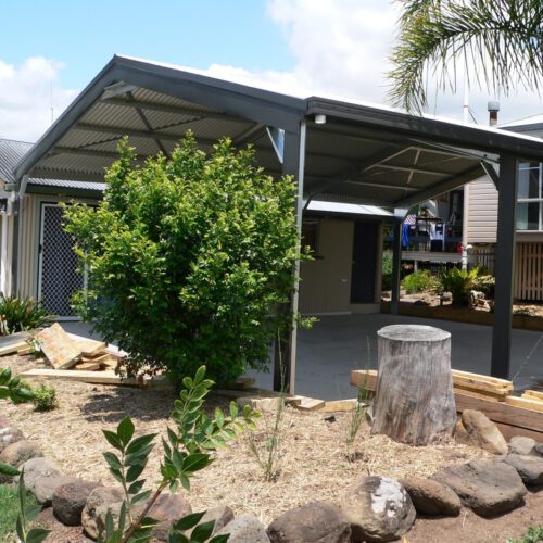 Double carport